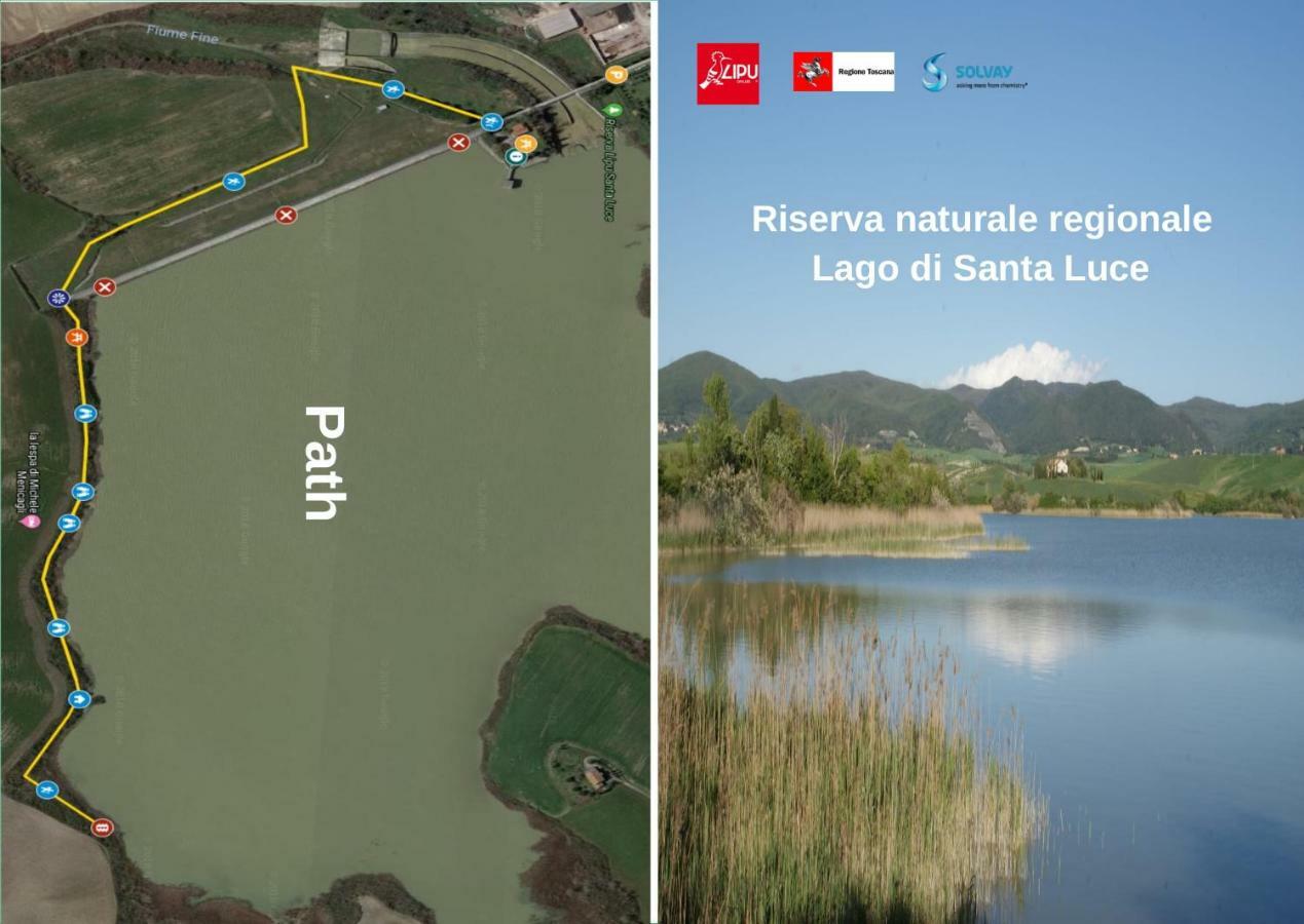 Casa Di Giulia Lejlighed Santa Luce Eksteriør billede